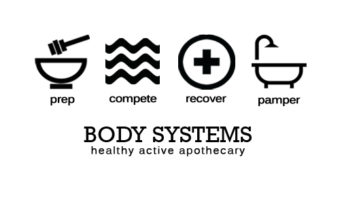 Body Systems' four product groups cover prep, competition, recovery and pampering. All things we need to get back out there.