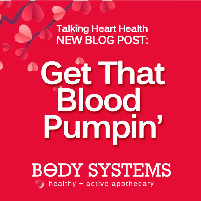 How to get the blood pumping besides exercise.